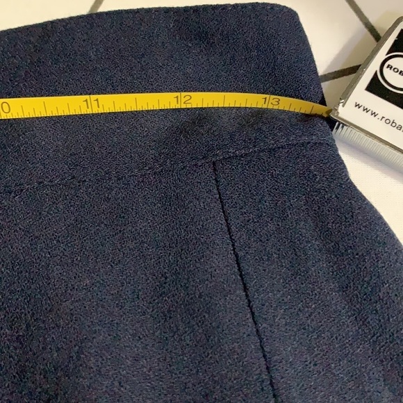 𝅺VERTIGO Paris Pencil Skirt Navy blue size 40 - Picture 4 of 4